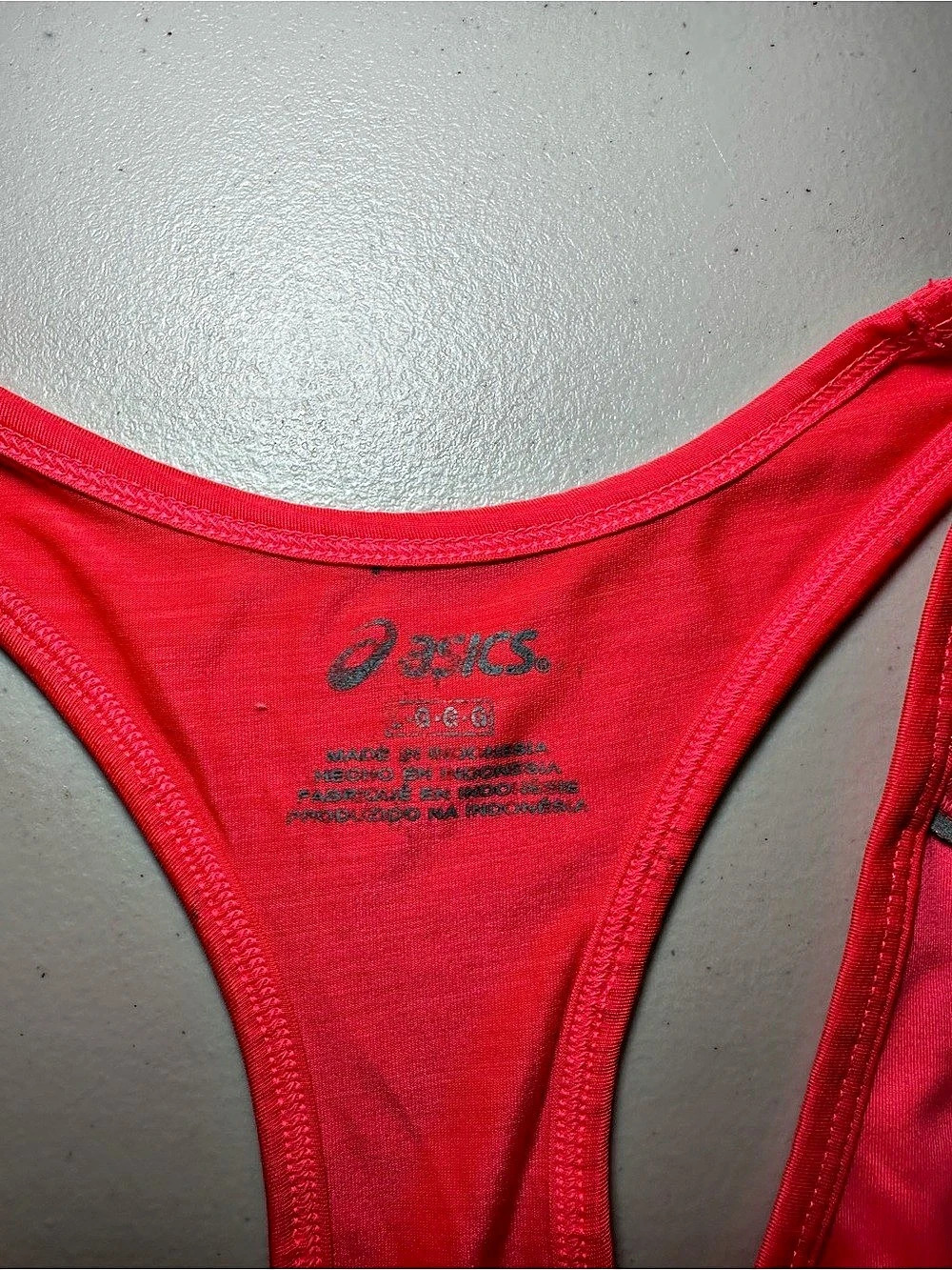 ASICS Racerback Athletic Tank Pink Size Large - Picture 5 of 5